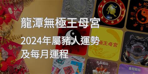 2024屬豬每月運勢|屬豬2024運勢丨屬豬增運顏色、開運飾物、犯太歲化解、年份